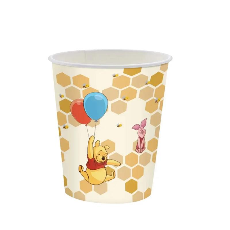 Winnie the Pooh Birthday Party Decorations & Tableware Set with Invitations and Banners