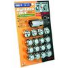KYO-EI [Kyoei Sangyo] Bull Lock Super Compact [Bag Type 19HEX] M12 X P1.25 4H for Vehicles [Quantity: 16P] [Part Number] P0603-19
