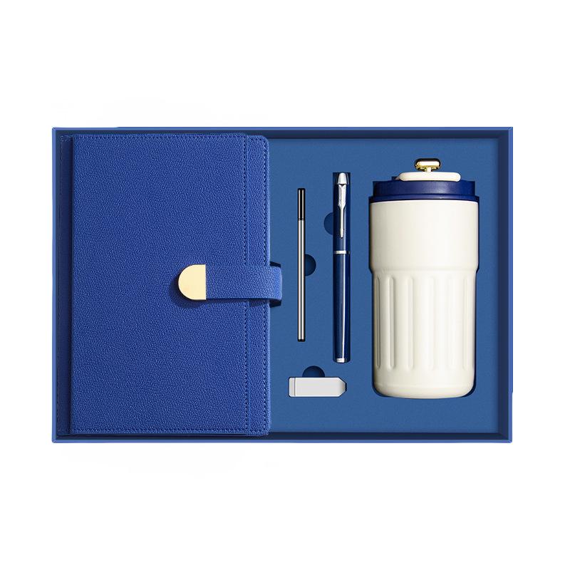 A5 High-Grade Notebook with Buckle, Customizable Logo, Multiple Card Slots, Business Meeting & Office Diary
