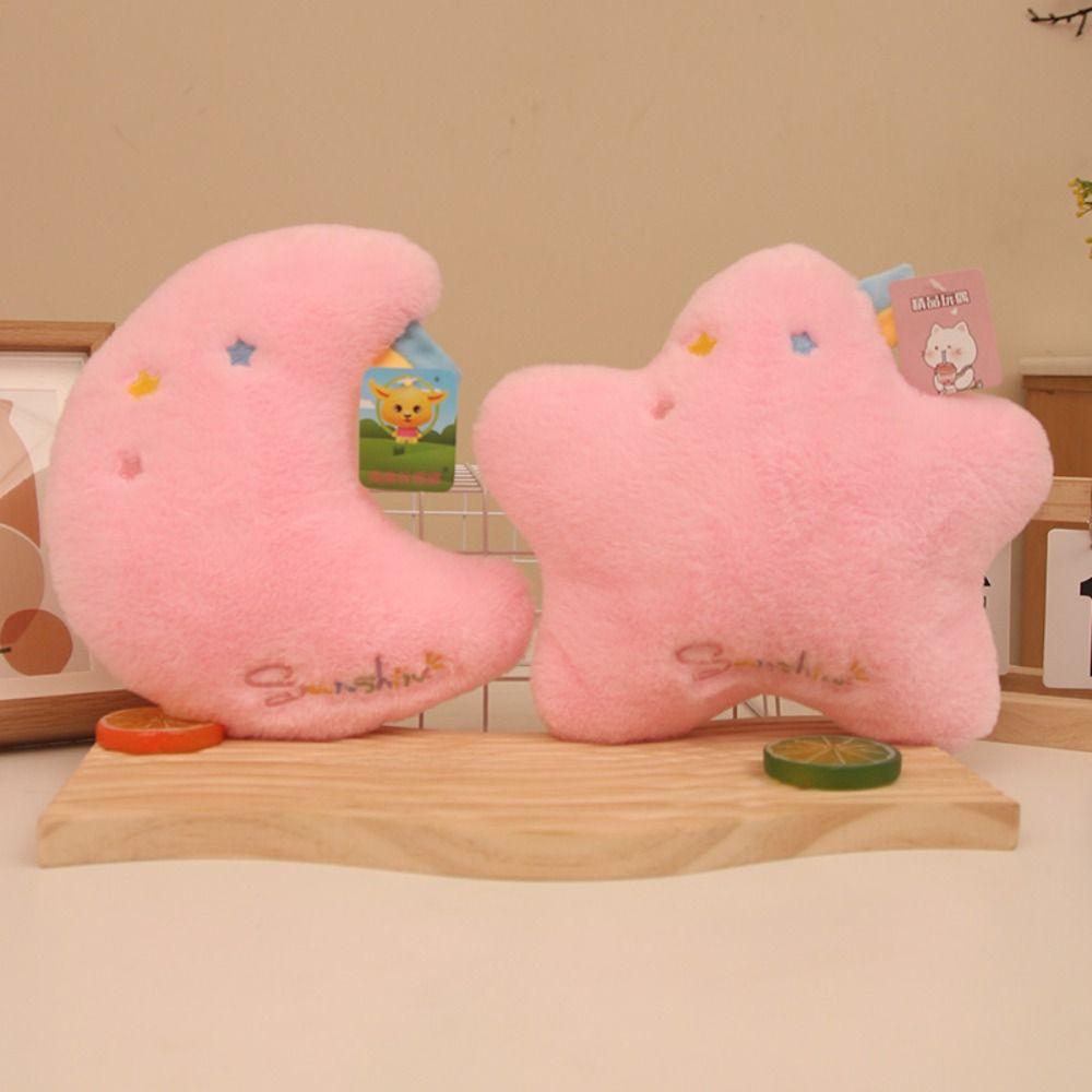 8 Inches Moon Star Doll Moon Star Sleeping Pillow Delicate Plush Toy