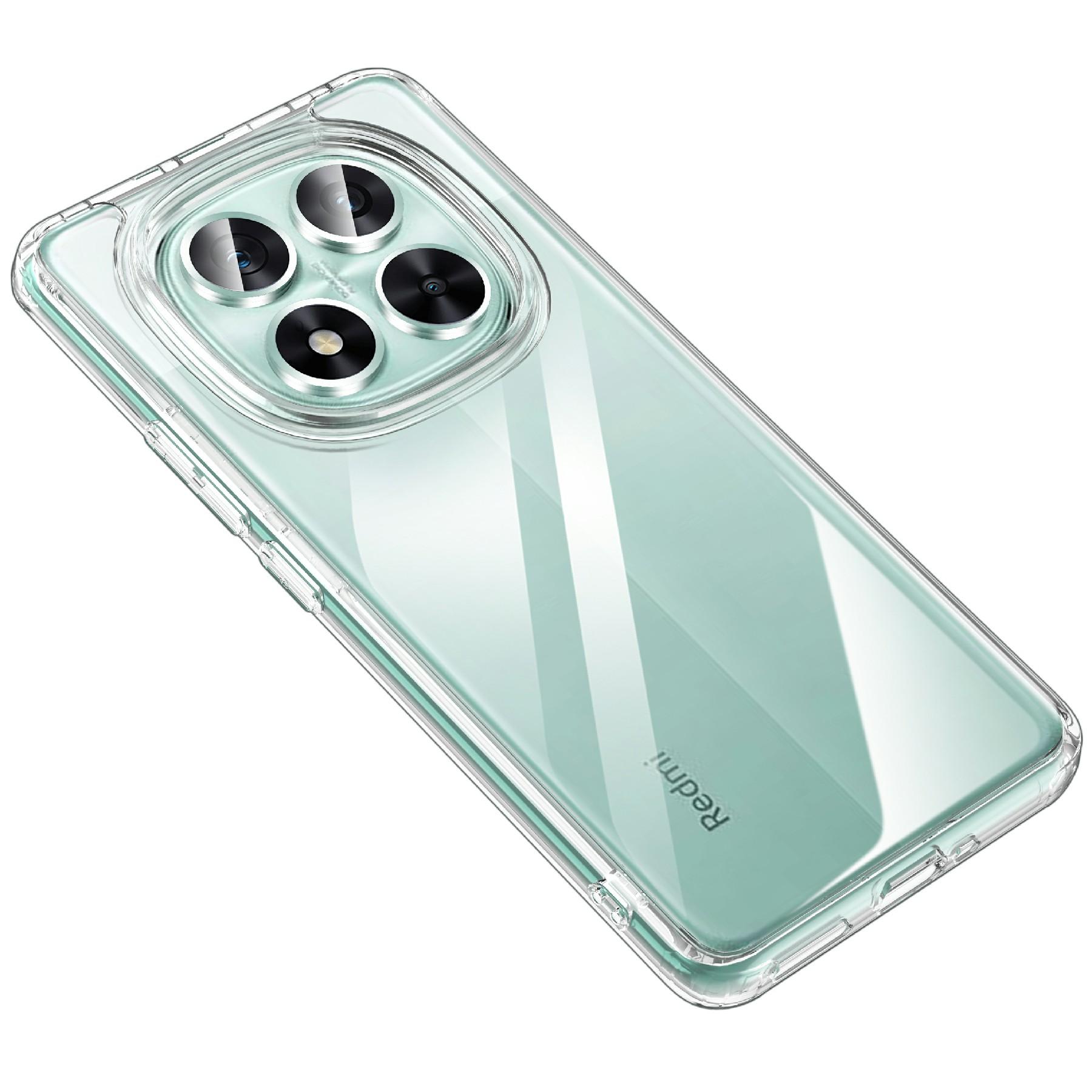 

For Xiaomi Redmi Note 14 Pro 5G/Poco X7 5G Case PC+TPU Phone Cover Airbag Protection A