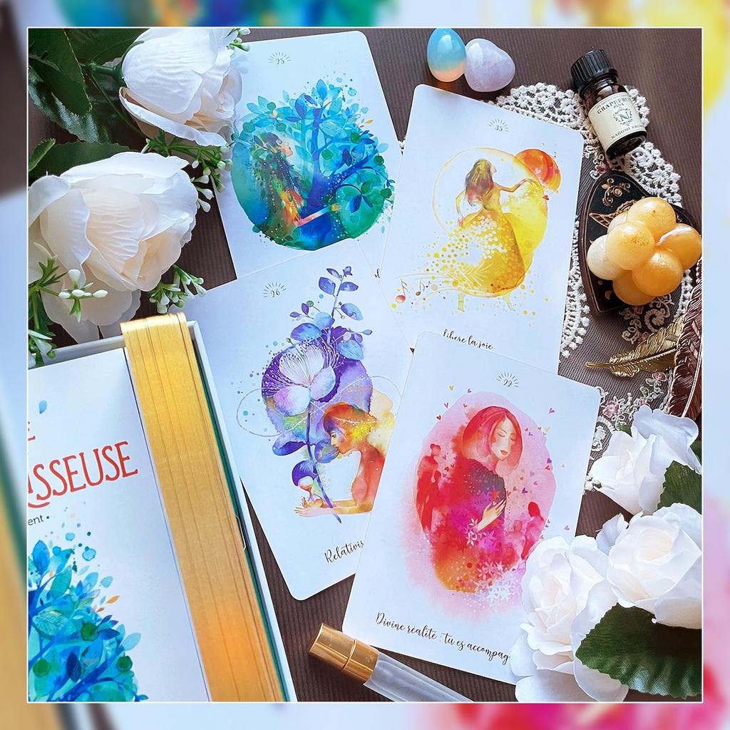 [Authentic] Healing Woman's Oracle [Oracle Card Meanings In Japanese] Tarot Card Fortune Telling