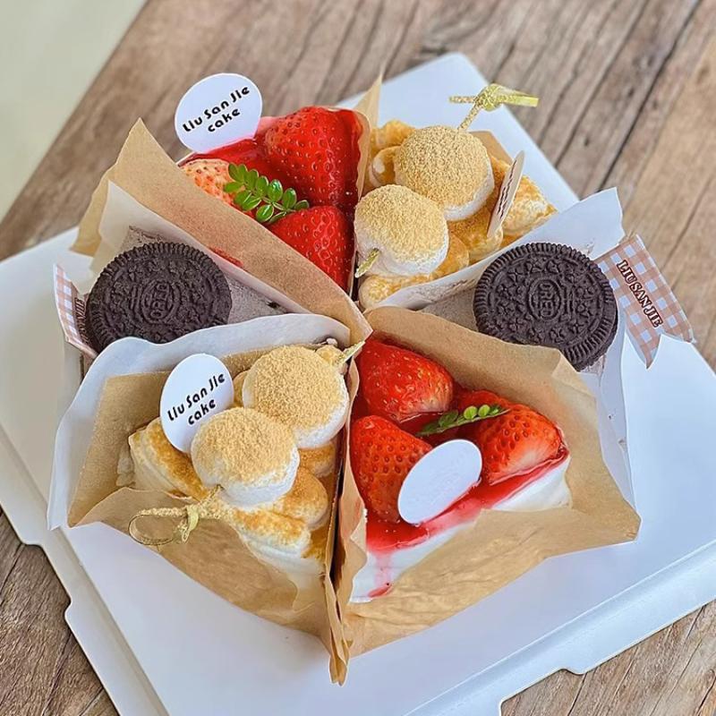 100 Pcs Baking Tools Parchment Paper Food Grade Grease Paper Bread Sandwich Burger Fries Wrappers Cookie Kitchen Baking Paper