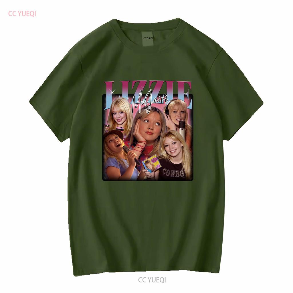 The Lizzie McGuire Movie Family Vacation T Shirt Vintage Washed Stylish Graphic Stretched Streetwear Homme Slightly Unisex