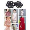 Cheongsam Frog Buttons Closure Sewing Fasteners for Sweater Coat Cheongsam Traditional Handcraft Accessories