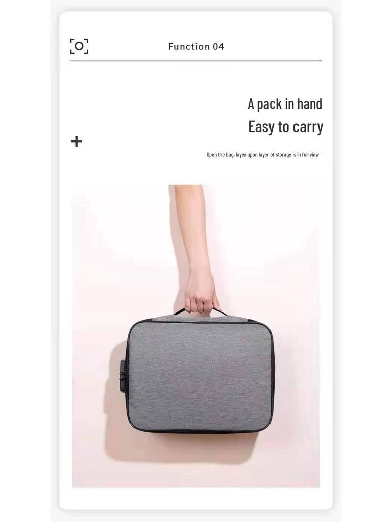 Waterproof Multi-Layer ID & Passport Organizer