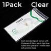 1–6 Packs Semi-Rigid Liner & Soft Junction Tubbing – Clear Fly Tying Tubes for Salmon, Trout, Steelhead Streamers and Tube Flies