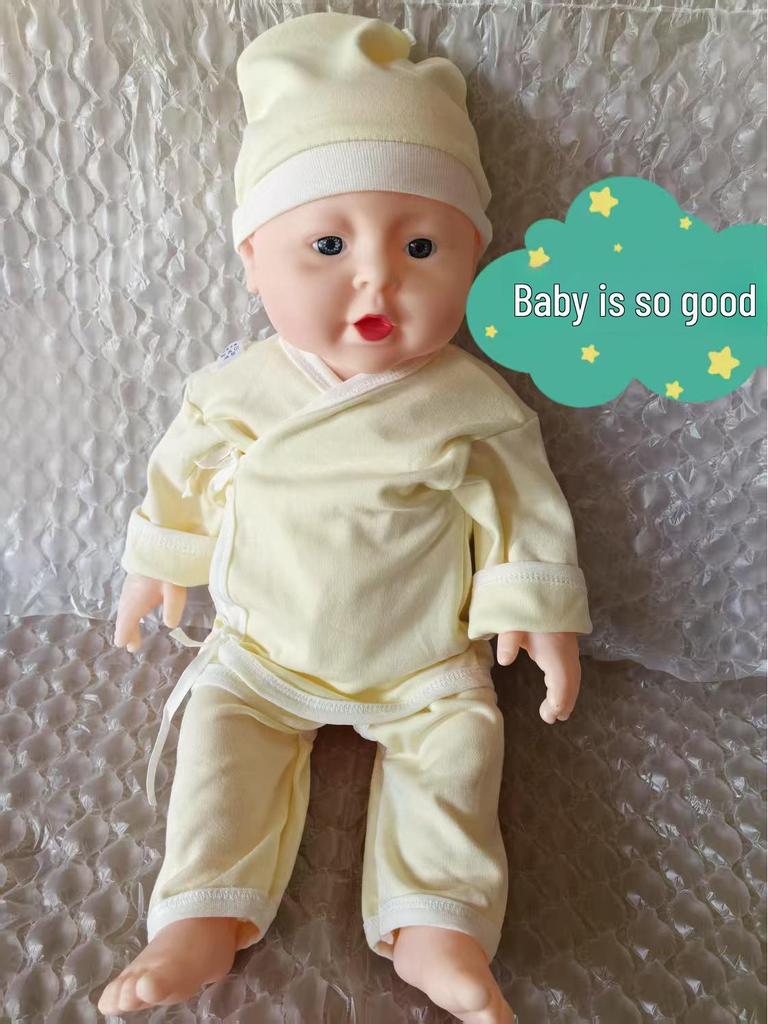 Soft Rubber Baby Simulation Doll for Nursery Training and Teaching