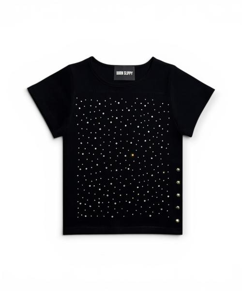 Bonseullipi Galaxy Stud Snap Top (Black)