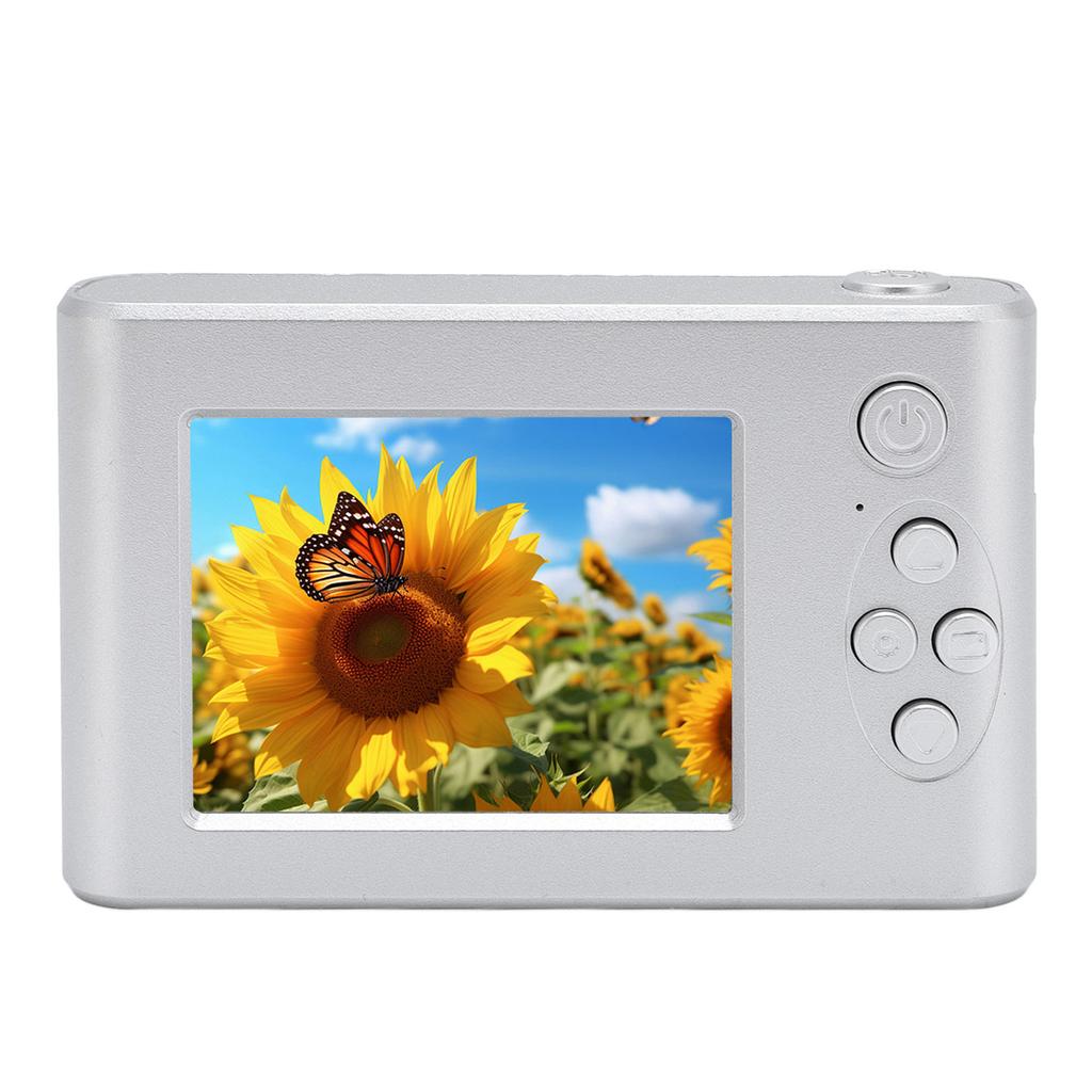 Digital Camera 8x Zoom 48MP 1080P 2.4 Inch IPS Screen Anti Shake Auto Focus Compact Digital Camera