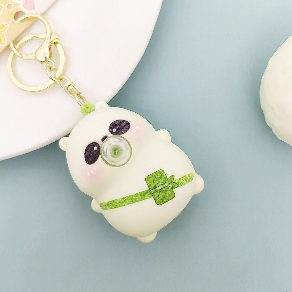 Cartoon Slow Rising Squeeze Toy Key Chain Slow Rebound Toy Car Key Pendant