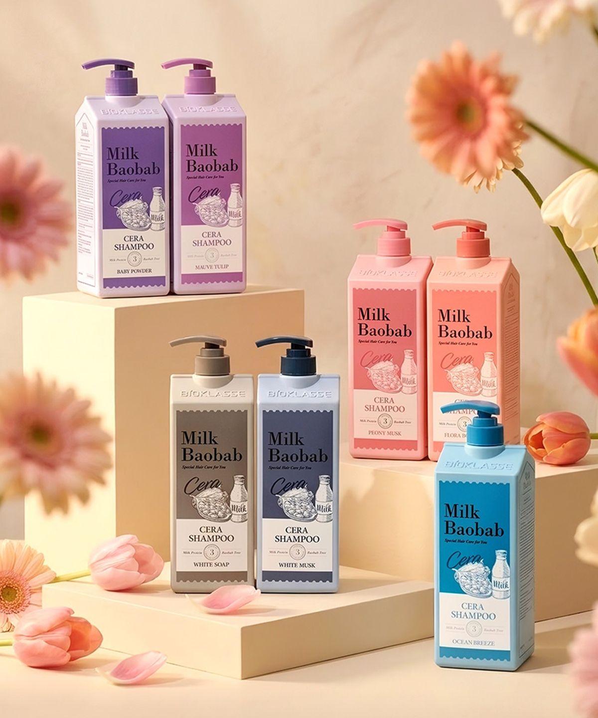 Cera Shampoo 1200ml (7 scents) Baby powder