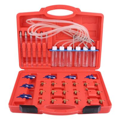 Diesel Injector Flow Diagnostic Cylinder Common Rail Adapter Tester Fuel Line Test Tool Kit W