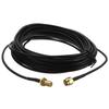 6M RG174 SMA Male to Female Extension Cable Copper Wire for Coax Coaxial Wi-Fi WiFi Network Card Router Antenna