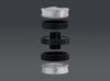 La mellow Distributor Tamper Stainless Steel 2-in-1 (58mm)