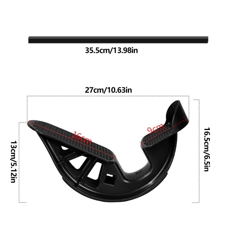 2Pcs Portable Calf Stretching Wheel Foot Rocker Board Stretching Calf Pedal Leg Stretching Massage Fitness Equipment