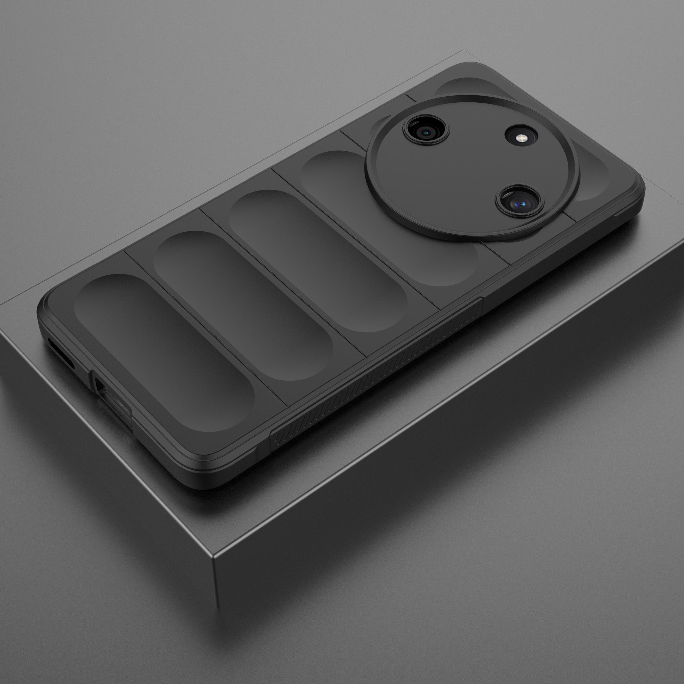 

Противоударный силиконовый чехол с защитой от падения для Honor 90 70 80 X50, прочный защитный чехол для Huawei Nova9 Nova11 Magic4 Mate50 P60 Honor 50 чёрный