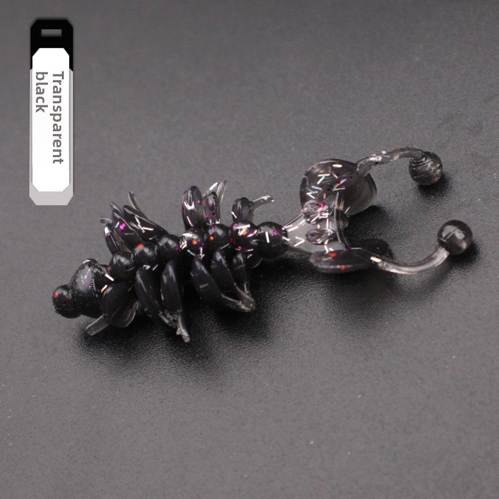 

1.3г Вес Приманка Сороконожка 7см Длина Плавающие Мягкие Приманки Новая Искусственная Приманка Креветка Приманка Рыбалка Color F-2pcs