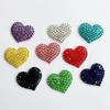 Polymer Clay Rhinestone Heart DIY Jewelry Accessories