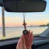 Handgefertigter NFC Bibelkreuz-Anhänger Holzkreuz Auto-Spiegel-Hänger Schmuck Geschenk