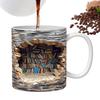 350ml 3D Bookshelf Mug Funny Ceramic Mug for Book Lovers Multi-Purpose Ceramic Cup Water Cup Home Tea Milk Cups Conainers