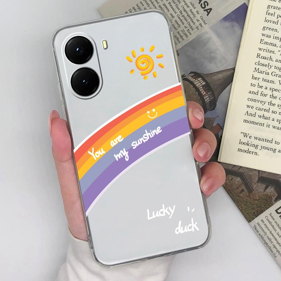Phone Case For Xaimo Poco X7 X6 X5 X4 X3 M5 M6 M7 F4 14T 15 Pro Plus Pretty Love Heart Patterns Clear Soft Silicone Protective Shell For Xiaomi Bumper