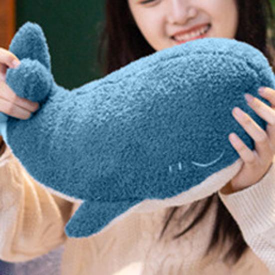 Plush Whale  Doll High Simulation Soft Stuffed Decorative Toy Plush Whale Animal Plush Stuffed Toy for Children