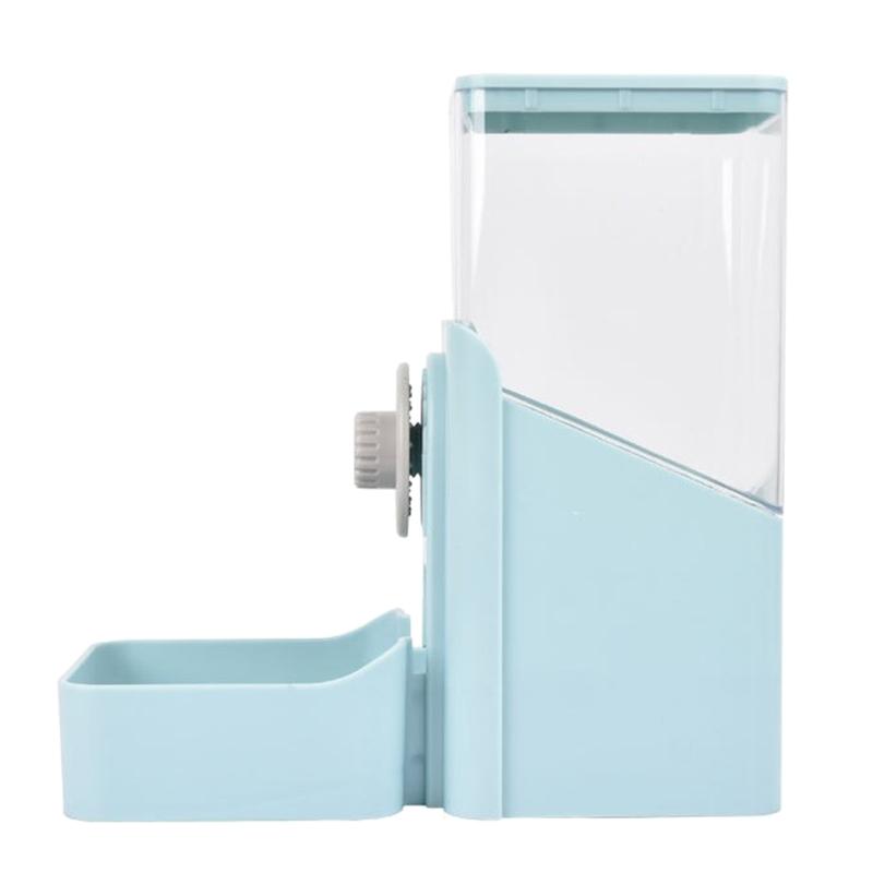 Rabbit Automatic Feeder for Cage Hanging Water Dispenser 17oz Water Bottle Food Bowl for Small Animal Hedgehog Hamster