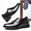 Fashion Elegant Men Stylish Monk Strap Shoes Comfy Casual Leather Daily Wear Business Shoes Casual Luxury Dress Derby Shoes High Quality