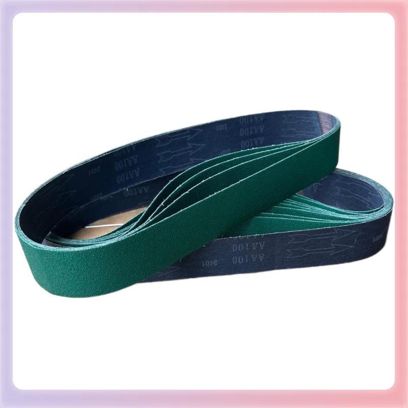 915/50 Ceramic Green Sand Soft Cloth Grinding Belt for Metal Polishing and Knife Sharpening