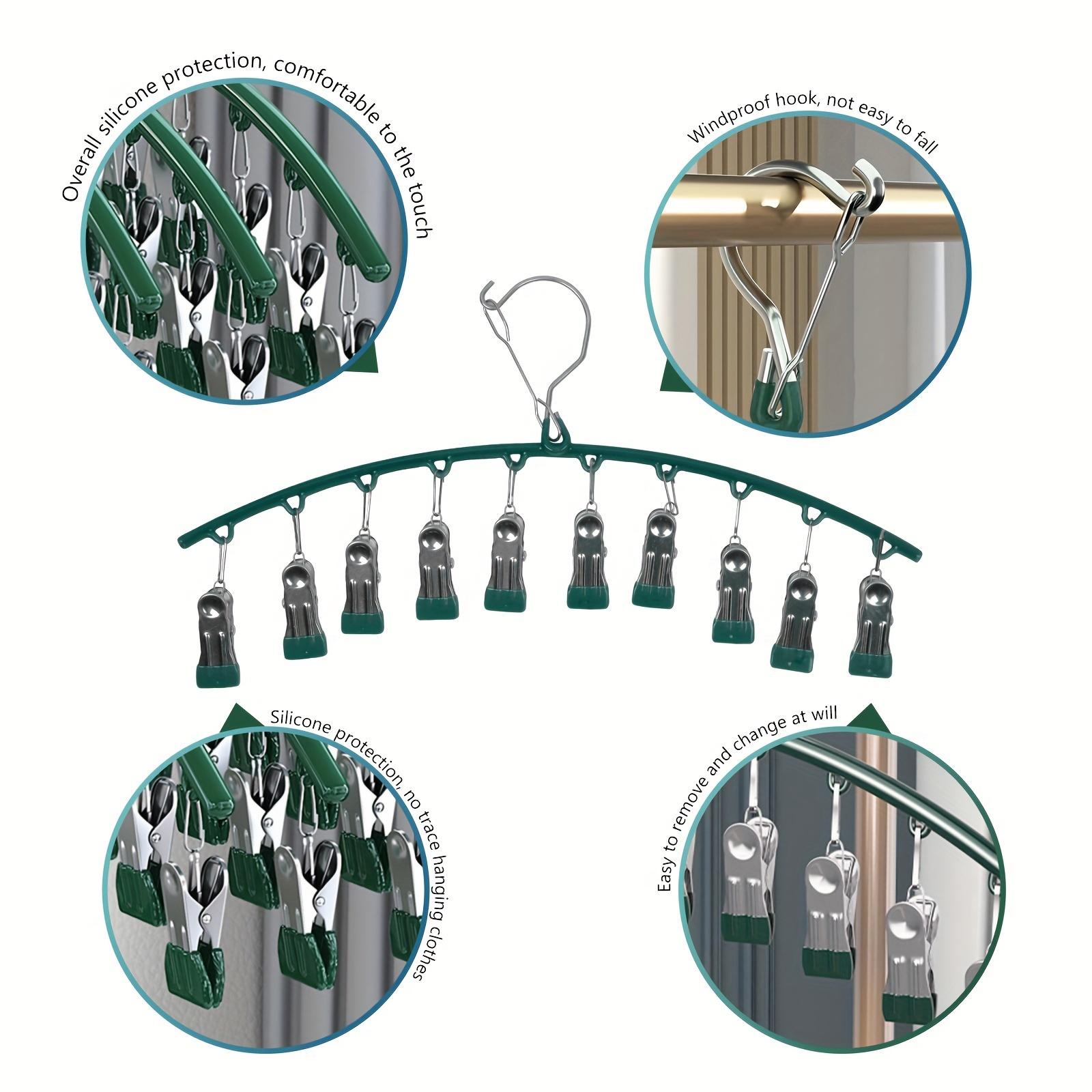 3 шт. большая вместительная сушилка для белья с зажимами — фото 14