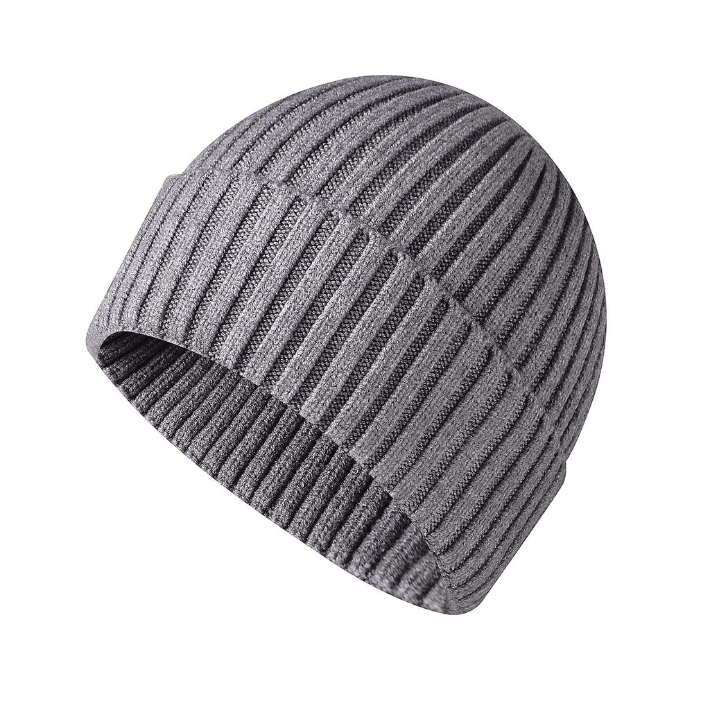 Thickened Thermal Knit Hat for Men and Women Winter Wool Beanie for Couples Outdoor Windproof Ski Beanie Cold-Weather Beanie