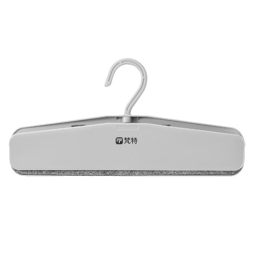 

2pcs Rotatable Non-slip Pants Clip Non-marking Jk Skirt Hanger Pants Storage Rack Drying Room серый