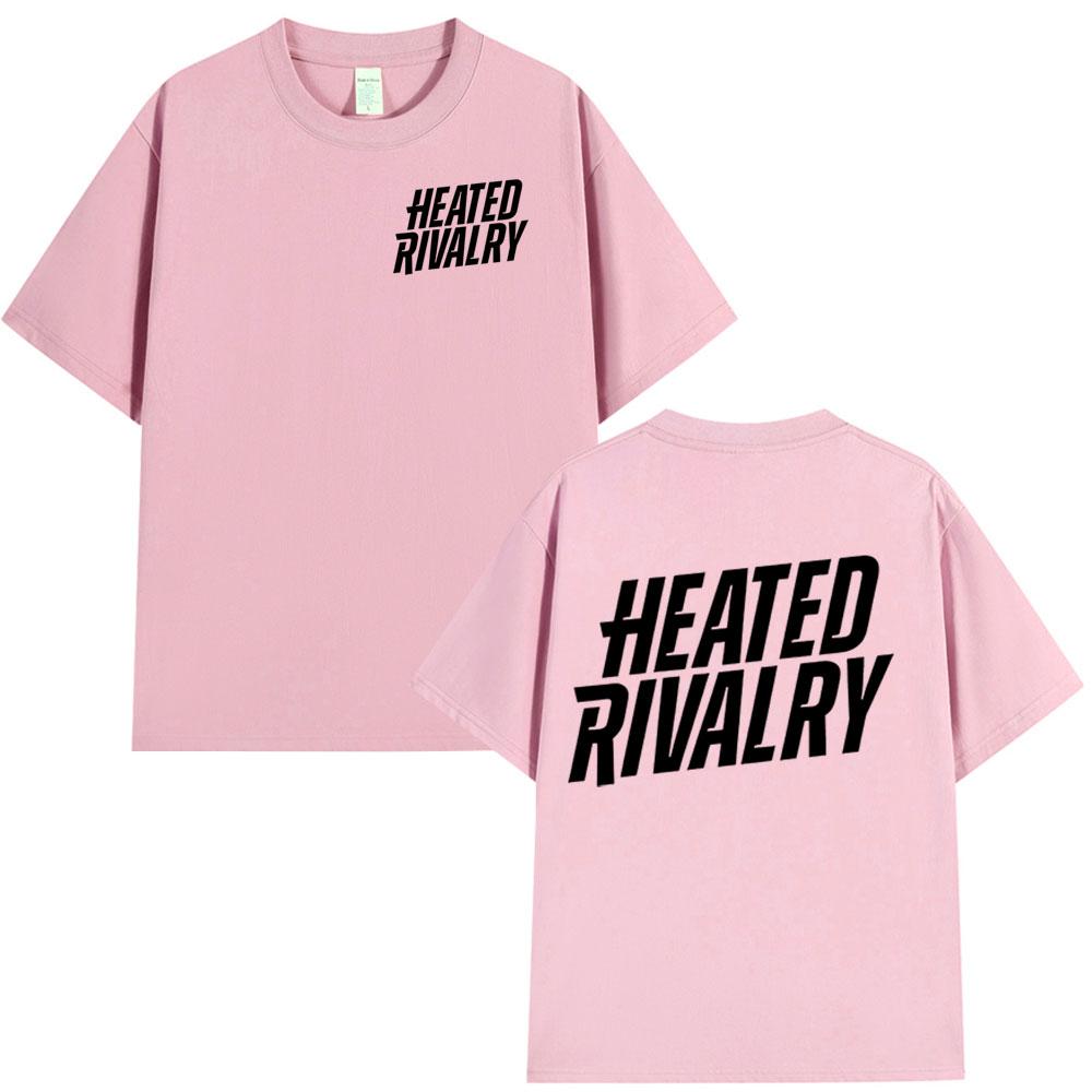 TV Series Heated Rivalry Logo Print T-shirts Women Fashion Vintage T Shirt Cotton Casual Short Sleeves T-shirt Streetwear