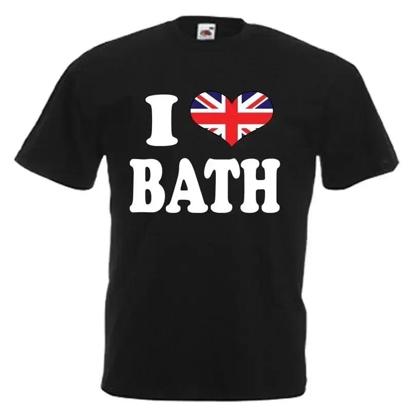 I Love Heart Bath Adults Unisexs T Shirt