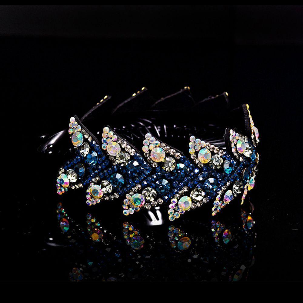 Rhinestone Women Hair Accessories Floral Leaves Hair Claw Bird Nest Twist Clip Bun Maker Headwear