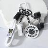 Creative DIY Mini Fitness Keychain: Detachable Dumbbell Pendant for Backpacks & Couples