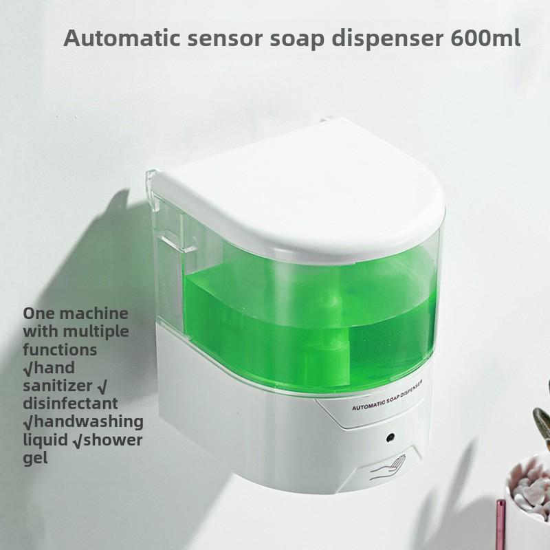 600mlwall Mounted Automatic Induction Electric Hand Sanitizer Dispenser,powered by a Large Capacity Battery,for Bathroom,kitchen