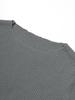 Women's Casual Woolen A-line Dress - Loose Fit Knitted Spring/Autumn Skirt