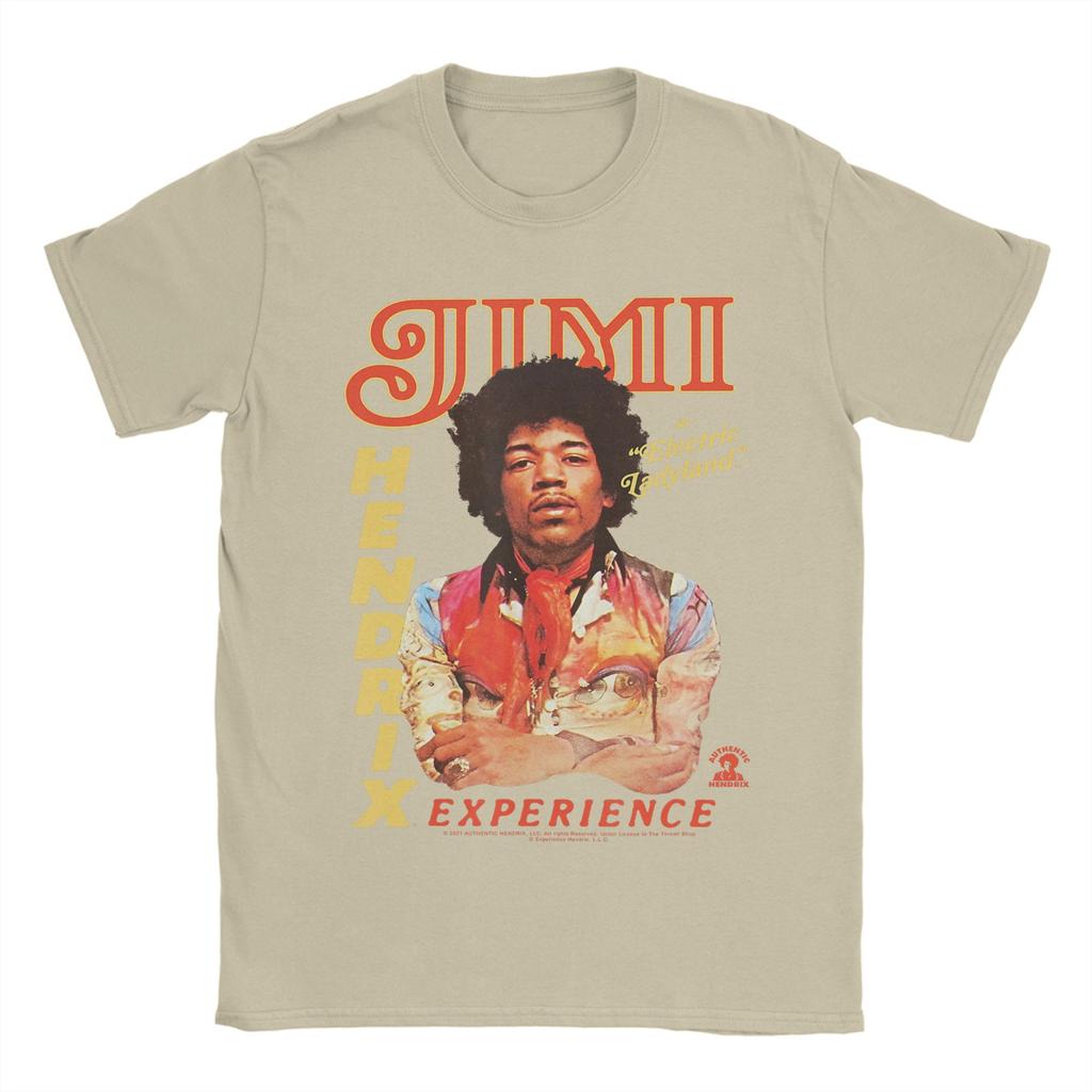 Jimi Hendrix T Shirt Summer Hipster TShirts Mens Cotton Comfortable Plus Size Tees Short Sleeves Awesome Tops