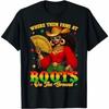 Western Cowgirl Boots On The Ground Graphic Tee Cute African American Women Print T-Shirt