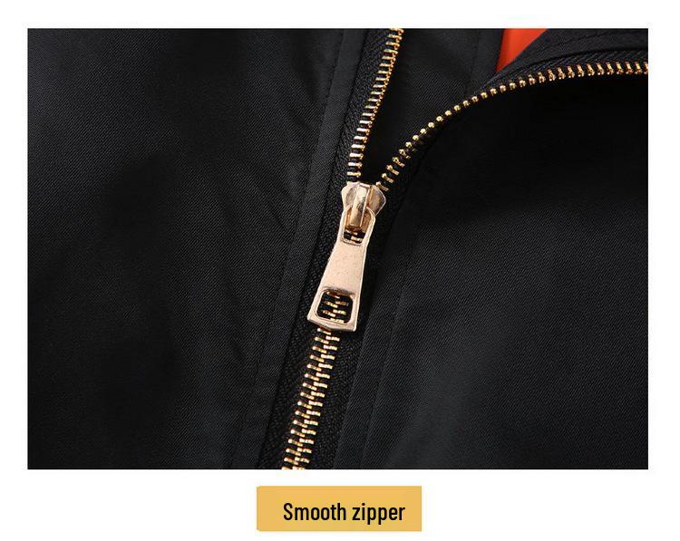 Plus Size MA-1 Flight Jacket XL - Casual Windbreaker Baseball Uniform Air Force Coat