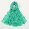 Large Size Cotton Feeling Scarf Women Plain Foulard Femme Luxury Hijab Long Bandana Evening Party Dress Shawls and Wraps