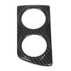 52mm Car Dashboard Dual Gauge Cover Carbon Fiber Style Replacement for Vauxhall Astra H VXR MK5 RHD