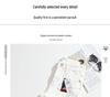 Women's High-Waisted Wide-Leg White Jeans, Floor-Length, Spring New Arrival, Versatile Slimming Straight Pants