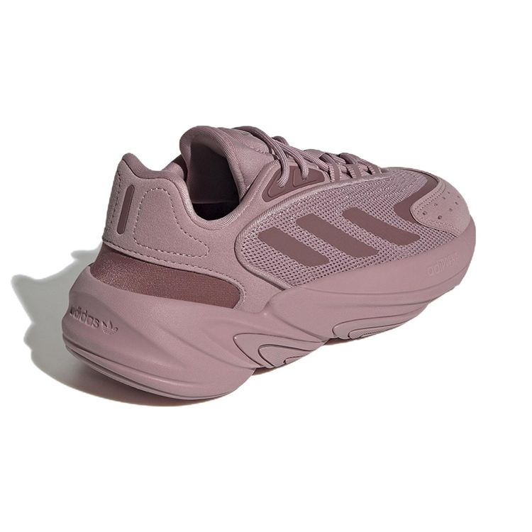 Adidas Originals Ozelia J Non-Slip Wear-Resistant Low-Top Sports Casual Shoes Kids Sneakers Purple Red GW3322