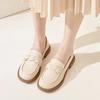 Shoes women's platform new autumn shoes small leather shoes flat single shoes large size women's shoes