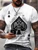 Pik Ass Theorie XI Rebellen Grafik T-Shirt - Ausgefallenes Gothic Streetwear Shirt