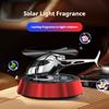 Solar Powered Car Air Freshener Helicopter Aromatherapy Ornament Vehicle Aroma Diffuser for Odor Removal Air Cleaner