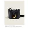 High-end Bag Women 2025 New Fashionable Mini Horseshoe Buckle Bucket Casual All-matching Single-shoulder Cross-body